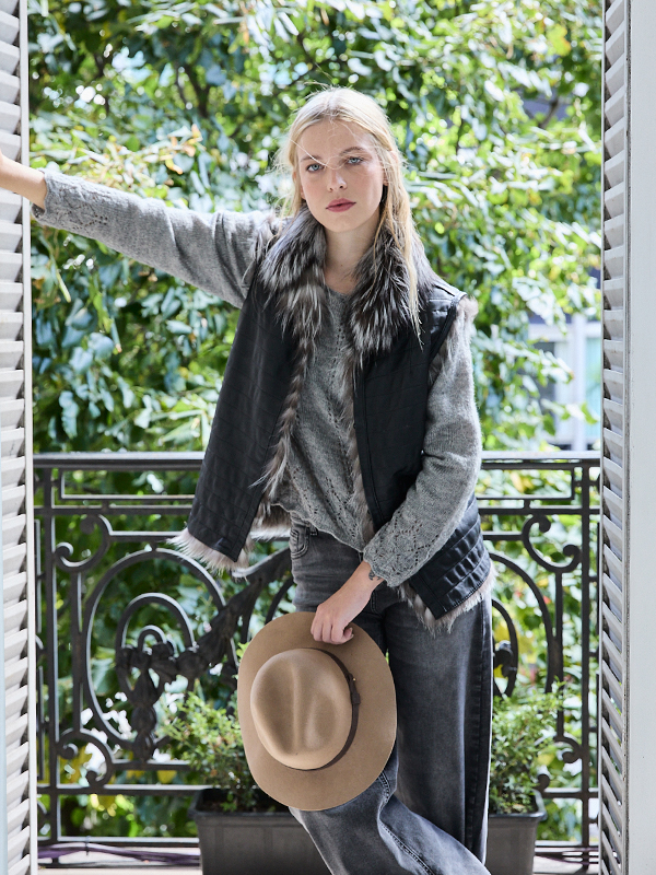 Chaleco reversible Stefi